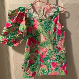 Lily Pulitzer shift dress set girls 18-24 months
